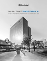 Click here to view Prudential Financial, Inc. 2016 Proxy Statement