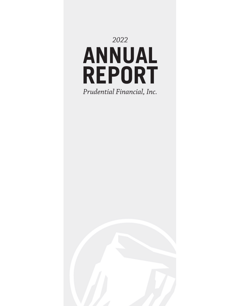 Prudential Financial. Inc. 2022 Annual Report