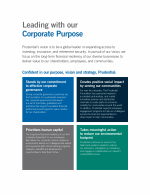 Leading with Our Corporate Purpose