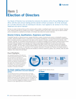 Item 1 - Election of Directors