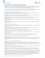 - Post-Employment Compensation Arrangements