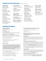 Prudential Officers and Directors