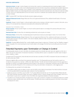- Potential Payments upon Termination or Change in Control