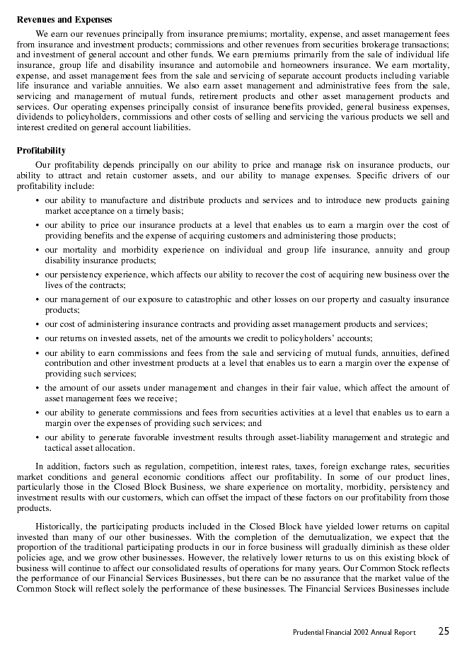 Financial Section