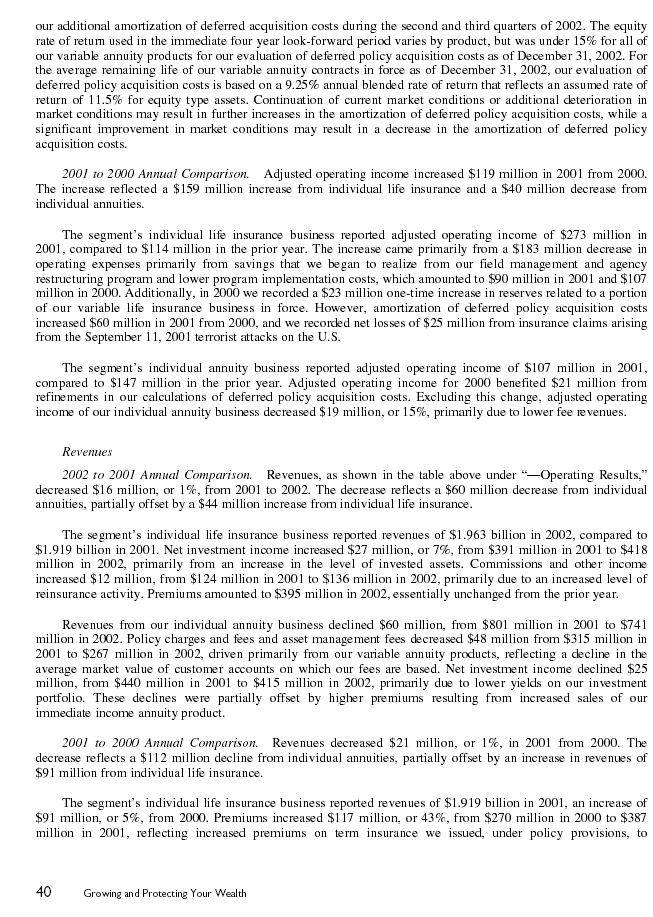 Financial Section