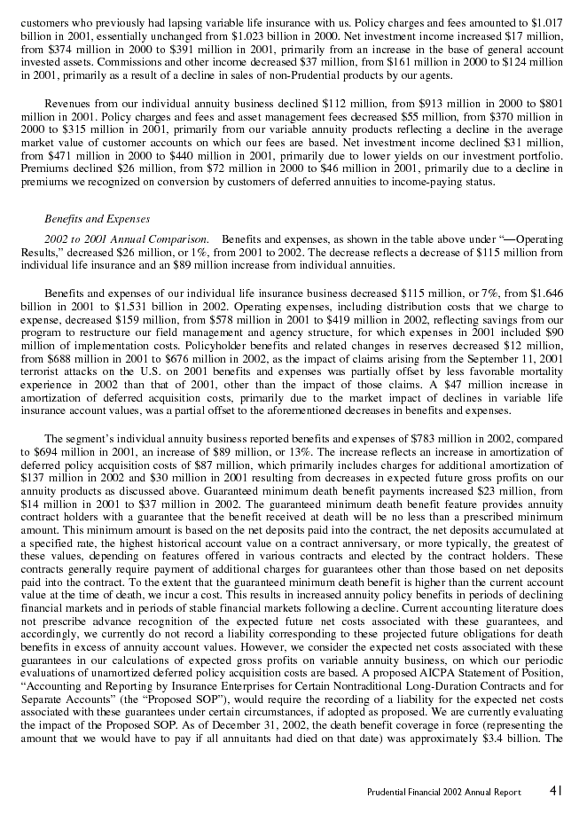 Financial Section
