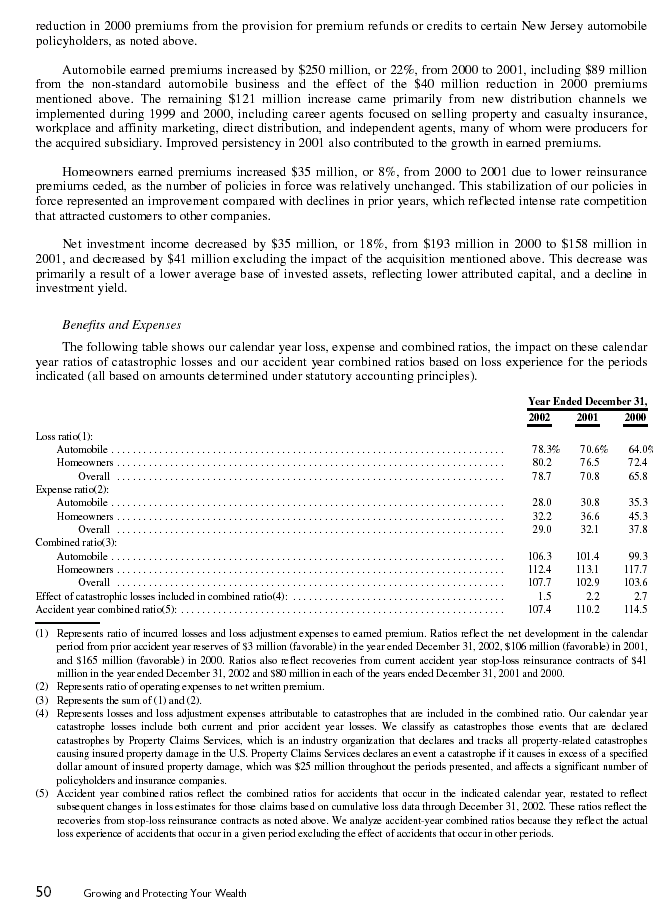Financial Section
