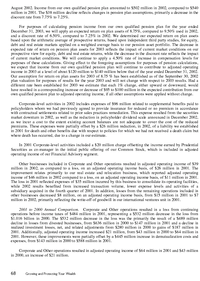 Financial Section