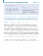 - Audit Committee Pre-Approval Policies and Procedures