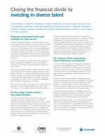 Closing the Financial Divide by Investing in Diverse Talent